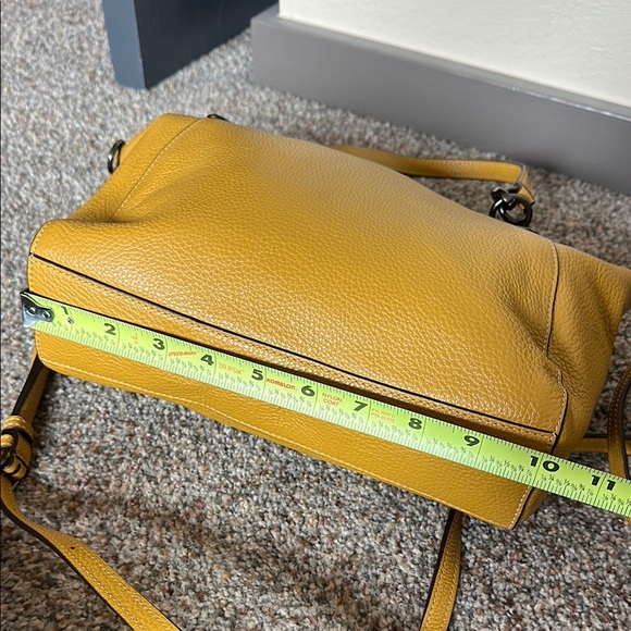 Coach Yellow Leather Women's Bag - Picture 15 of 15
